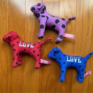 VS vintage pink dogs